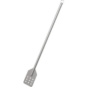 42" Stainless Stiring Paddle Mash Spatula Mixing Paddle Perfect for Cooking, Crawfish and Brewing, Grill, Seafood Boils, Durable 42-in Stainless Steel Stir Paddle Mixer Wide Huge Spatula Paddle
