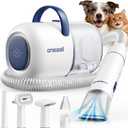 oneisall Dog Grooming Vacuum, 15000Pa Pet Vacuum Kit Shedding 99% Pet Hair, Dog Grooming Clippers with Trimmer Nail Grinder,  59dB Quiet Brush with 6 Tools, 2L Canister for Home Cleaning,Cozy SE 2