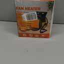 Outdoor Patio Heater, 1500W Outdoor Heaters for Patio Overheat Protection, 3S Fast Heating, Garage Heaters with Long Cord for Greenhouse, Patios, Outdoor Use (Red)