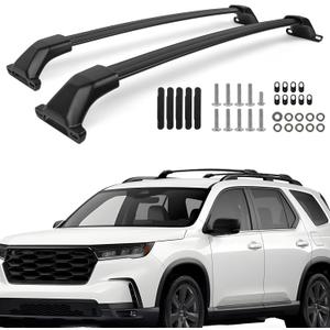 Roof Rack Cross Bars for 2023-2026 Honda Pilot Sport TrailSport Touring Elite (Not for LX & EX-L), Roof Rack Storage Accessories, Bicycle Rack, Kayak Rack, Cargo Box, Cargo Carrier, Ski Rack