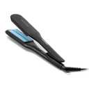 BIO IONIC Onepass Styling Flat Iron with NanoIonic & Moisturizing Heat Technology, Hydrated and Frizz-Free Hair, Ceramic Hair Straightener with Silicone Strip for Gentle OnePass Styling (1.5 Inch, Black)