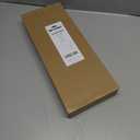 White Curtain Rods for Windows 28 to 120 Inches Adjustable 1 Inch Diameter Decorative Single Window Curtain Rod Set with Rounded Cap design Finials, White