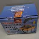 10S Fast Heating Heavy Duty Steam Cleaner 7 Adjustable Levels, 1.6 Quarts Tank, Continuous Spray, Natural Deep Cleaner, Portable Handheld Steamer with 15 Accessories for Home, Car, Tile (Yellow)