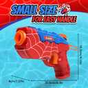 2 Pack Water Guns for Kids Squirt Water Pistols Cool Small Manual Water Gun, Party Favors Swimming Pool Beach Outdoor Water Toys, Ideal Summer Gifts for Boys Girls 3 5 4 6 7 8