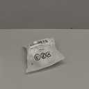 RUNNING GIRL High Impact Sports Bras for Women, Racerback White Bra Workout Crop Tank Tops Longline Sports Bra Push up(WX2667 White, XL)