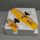 volantexrc RC Plane Trainer Sport Cub 3CH Remote Control Airplane with Prop Saver, 6-Axis Gyro Stabilizer & 3 Modes to Fly, Radio Controlled Aircraft RTF for Beginners and Adults (400mm,Yellow)