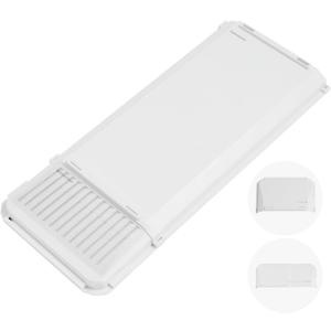 Air Vent Extender for Under Furniture, Floor Vent Deflector for Under Couch or Bed, Adjustable Width 8"-12.2", Two Length Options (4.8" & 18.7"), Magnetic Wall & AC Vent Extender