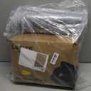 LE SURE Cute Orthopedic Dog Bed Large Sized Dog, Waterproof Chic Flat Pet Beds with Removable Washable Cover, Fuzzy Thick Egg Crate Foam Pet Mat for Indoor Use (36" x 27", Grey)