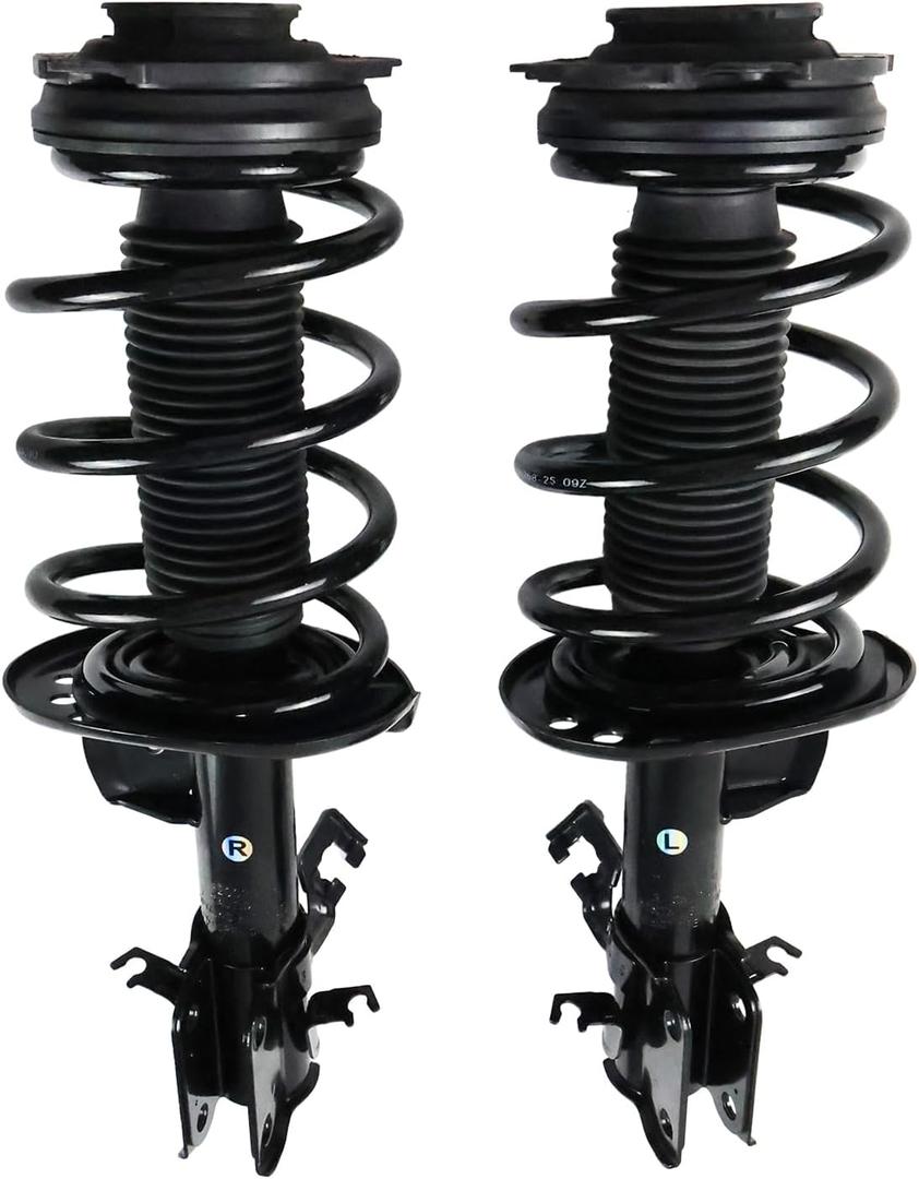 2 PCS Shock Absorber Front Struts for 2014 2015 2016 Nissan Sentra, 2017 2018 2019 Sentra ONLY 1.8L (S, SL, SR, SV), Pair Complete Struts Assembly w/Coil Springs Driver Passenger Side 172947 172948
