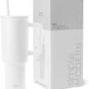 Simple Modern 40 oz Trek Tumbler with Handle and Straw Lid | Cup Holder Friendly Insulated Stainless Steel Travel Mug