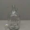 Darware Laundry Pump Dispenser: Fabric Softener Gallon Glass Pump Bottle