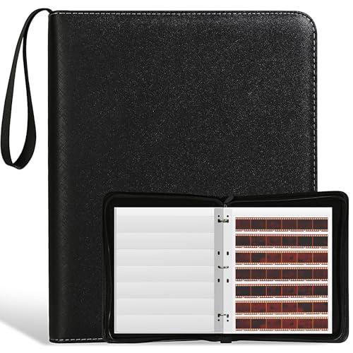 35mm Film Negative Storage Sleeve Kit Includes 1 Negative Film Holder 50 Pack of 35mm Negative Sleeves Holds 2100 Frames for Collecting and Organizing 35mm Film