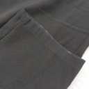 Women's High Waisted Business Trousers Straight Leg Pleated Office Slacks Pants (Medium, Black)