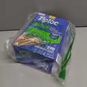 Ziploc Sandwich and Snack Bags with EasyGuide Texture, Plastic Storage Bags with Grip 'n Seal Technology, 270 Bags Total