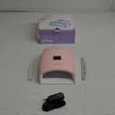 Rechargeable UV LED Nail Lamp, 66W Professional Led Nail Night for Gel Nails, Cordless Nail Lamps for Gel Polish, Gel Polish Nail Dryer, Portable UV Nail Lamp (Pink)