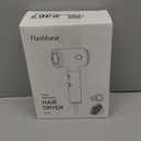 Travel Hair Dryer, Dual Voltage Mini Ionic Blow Dryer for Fast Drying, Compact Lightweight Hair Dryer with Magnetic Diffuser for Home & Travel, Portable Hairdryer International 110-240V (Pink)