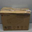 CHILLSUN Queen Air Mattress With Built in Pump, 18" Raised Upgraded Inflatable Mattress Blow up Mattress, Strong Support Puncture Resistant Air Bed for Camping Home&Guests, Colchon Inflable 650lbs Max (Purple)