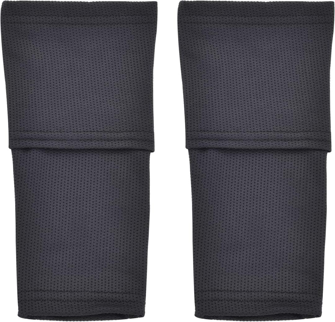 Northdeer Soccer Shin Guards Sleeves with Optimized Insert Pocket(1Pair) (M (4'7"-5'3"), black)
