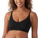 True & Co Women's True Body Boost Triangle Convertible Strap Bra (X-Small, Black)