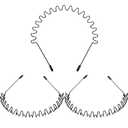 WILLBOND Hairband, 3 Pack Metal Headband for Men Unisex, Wavy Wired Zigzag Spring Sports Fashion Headwear, Non Slip Hair Hoop, Hair Accessories