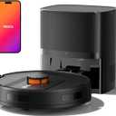 Robot Vacuum and Mop, 70-Day Self-Emptying with 6000Pa Suction, LiDAR Navigation & Smart Mapping & No-Go Zones, Anti-Tangle, for Pet Hair, Carpets and Hard Floor