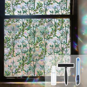 Window Privacy Film-Decorative Stained Glass Window Film Design, 23.6" x 78.7"