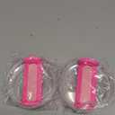 Fabenyok 20 OZ 30 OZ Tumbler Lid Replacement Fit for Stanley Cup H2.0, 2 Pack Clear Replacement Lids Fit for Stanley Cup Accessories (Hot Pink)