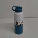 Manna Ranger Dual Insulated Stainless Steel Bottle - 40 Oz - Frost Powder Coat (40 Ounces)