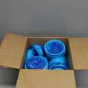 50 Pack Emesis Bag, Disposable Vomit Bags, Aircraft & Car Sickness Bag, Nausea Bags for Travel Motion Sickness (Blue)