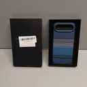 for iPhone air case, Aramid Carbon Fiber Pattern Design, Fit for Magsafe, with Metal Ring Lens Protection (Blue, iPhone air)