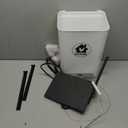 3 Gallon Heated Chicken Waterer for Winter Automatic Heated Chicken Waterer Adsjustable Height Poultry Drinker Heater Anti-Freezing Watering System for Chicken Coop Accessories