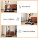 Walking Pad Treadmill Vibration Pad, Under Desk Treadmills for Home/Office with 250 lbs Weight Capacity, 2.5HP Low Noise Walking Pad, Remote Control, LED Display