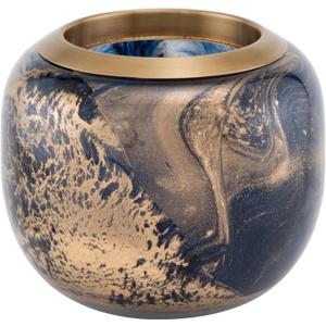 Northern Lights Candles - ESQUE Luminary - Midnight Blue