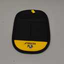 Pet Hair Removal Glove for Dogs & Cats, Newly Upgraded Reusable Electrostatic Pet Hair Glove, Magic Brush Pet Hair Remover Tool for Clothing, Couch, Carpet, Car Seat (BlackYellow)