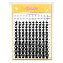 Fowendia Manga Lash Clusters California Sunset Lashes Clusters 8-18mm Fairy Eyelash Clusters DIY Lash Spikes Extension 0.3mm Wispy Individual Cluster Eyelash Extensions