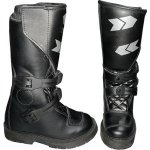 Motorcycle kids boots Motorbike Waterproof shoes Motorcross Dirt Blike Riding Biker Boots for kids, 32