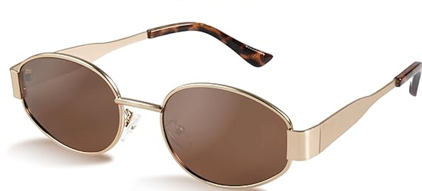 livho 2025 Trendy Oval Sunglasses - Stylish Polarized Shades for Everyday - Retro Metal Frames livho 2025 Trendy Oval Sunglasses - Stylish Polarized Shades for Everyday - Retro Metal Frames