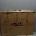 LASFIT Floor Mats & Trunk Mat with Backrest Mat for Honda Pilot 2023-2025 2026, Split & One-Piece Foldable Seating All Weather TPE Floor Liners 1st & 2nd & 3rd Row & Cargo Mat with Seatback Mat, Black