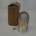 Toothbrush Holders with Sliding Lid, Rotating 3 Slots Bathroom Organizer Countertop, Tooth Brush Toothpaste Holder Bathroom Counter Stand Sink Organizer Caddy for Vanity Makeup Brushes Holder (White+Transparent Black)