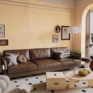 48"x118" Light Beech Wood Peel and Stick Wallpaper Self Adhesive No Bubble Extra Wide Contact Paper Faux Woods Stick on Wallpaper Idyllic Wood Sticky Wall Paper Roll for Bedroom Kitchen Decor