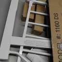 Regalo Safety 29-38.5" Baby Gate for Doorways & Bottom of Stairs, Pressure Mounted Baby Gate with Door for Babies, Toddlers & Pets, Tested & Safe for 30 Years, American Designed, American Owned, White