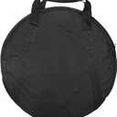 Cymbals Carrying Case Bag With Carry Handle Round Container Travel Backpack Storage Handbag Protection Bag, Small