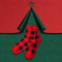 PATPAT Family Christmas Pajamas Matching Sets Holiday Christmas Pjs for Womens Kids Sleepwear including Socks (X-Large, Green Tartan)