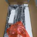 IRCPEN Narrow Side Table with Charging Station, Slim End Table with Magazine Rack, Bedside Table for Small Spaces, 3 Tier Sofa Couch Table Nightstand for Living Room, Bedroom, Black LET503BE