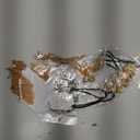 WILLBOND 8 Pieces Gold Head Chain Jewelry Halloween Boho Headband Coins Pearl Tassel Chain Hair Band Festival Prom Wedding Headpiece for Women(Elegant Style)