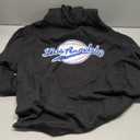 Los Angeles LA Tee Vintage Baseball Throwback Retro Design Pullover Hoodie, Large