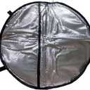 Generic 2X Steering Wheel Cover for Diameter 44cm Full Coverage Design