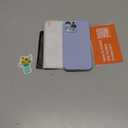 FireNova Designed for iPhone 13 Pro Max Case, Silicone [Camera Protection] Phone Case, Soft Anti-Scratch Microfiber Lining Inside, 6.7 inch, Light Blue