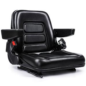 SEATIN Universal Forklift Seat,Tractor Seat,with Micro Switch,Armrest and Safety Belt,for Tractor,Mower,Skid Loader,Telehandler,Backhoe,Excavator Dozer