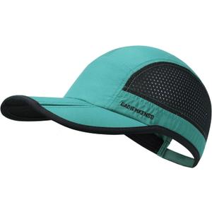 GADIEMKENSD Mens Folding Outdoor Hat Long Brim UPF 50+ Sun Protection